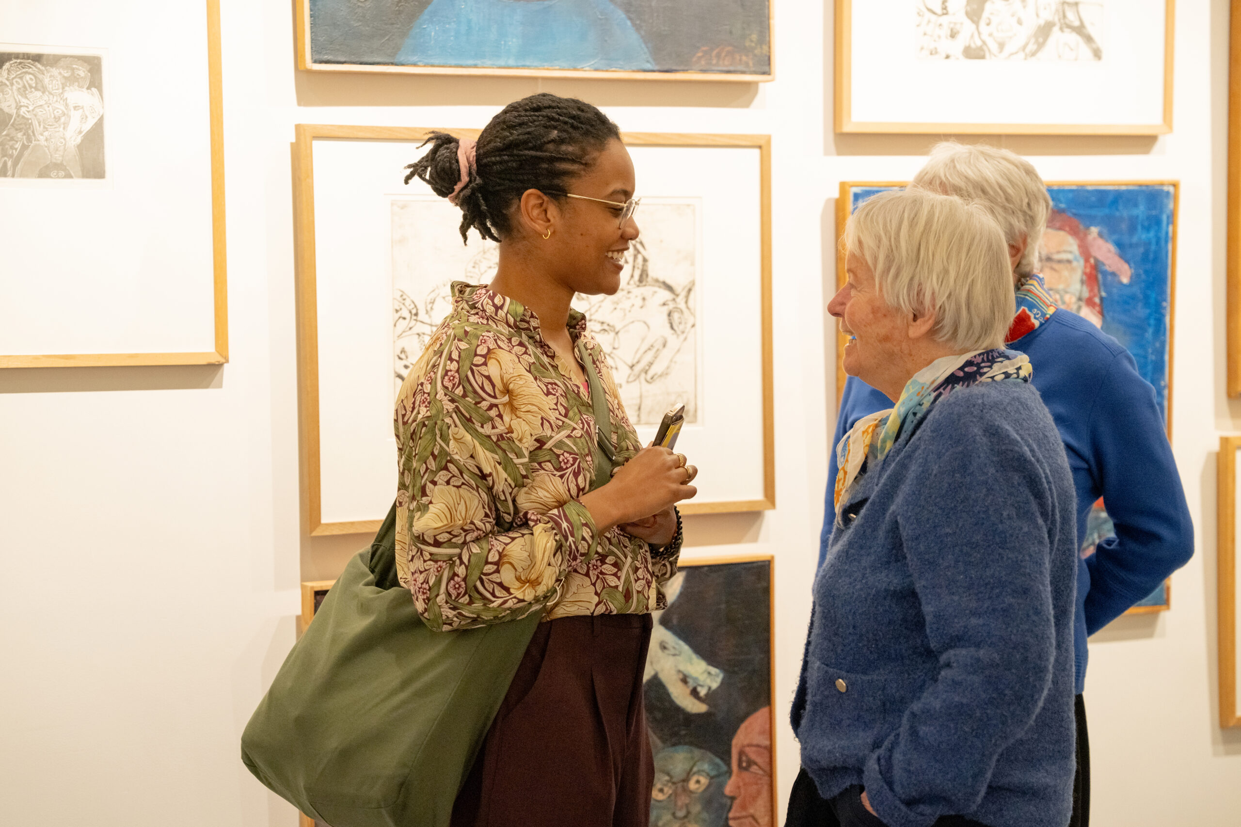 Foto van Ishfarah Esseboom in de tentoonstelling Klapperende Straten